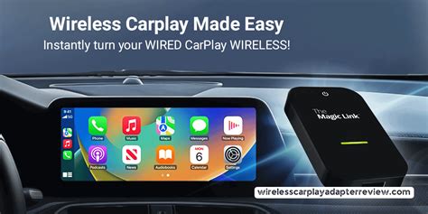 Magic link enables wireless carplay functionality